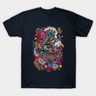 Life is Music is Life T-Shirt